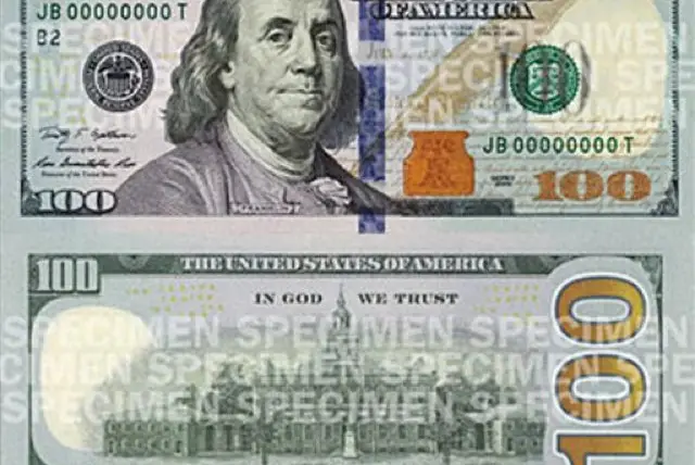 Here's what the new $100 bill will look like